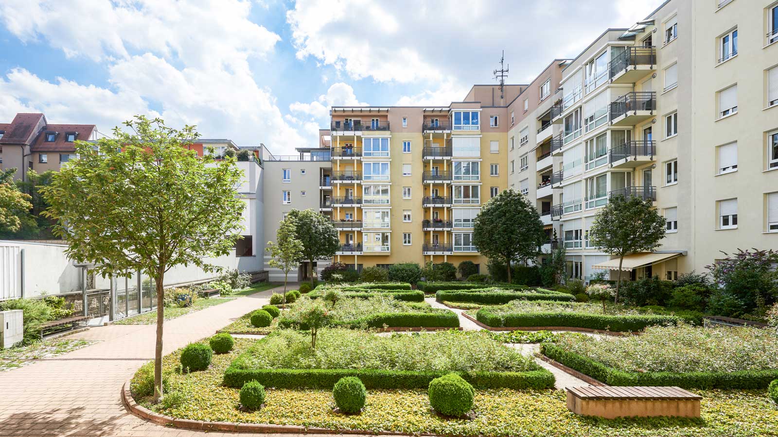 Service-Wohnen für Senioren im HesperidenPark in St. Johannis – zur Miete