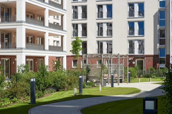 Service-Wohnen für Senioren im THERESIAs in den Nordstadtgärten zur Miete